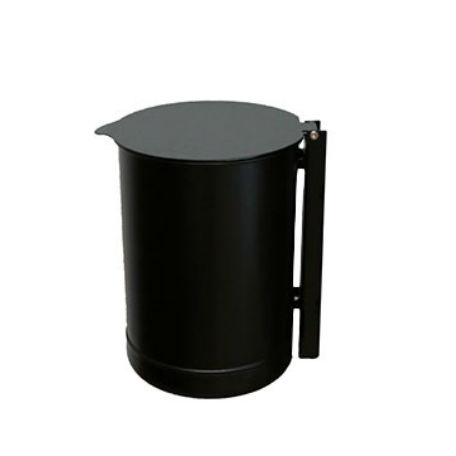 Papperskorgar | Cylinder 35L med lock